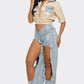 Cochella Reinvented Classic Two-Piece Denim Ensemble