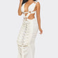 Sahara Mystique Pleated Gown