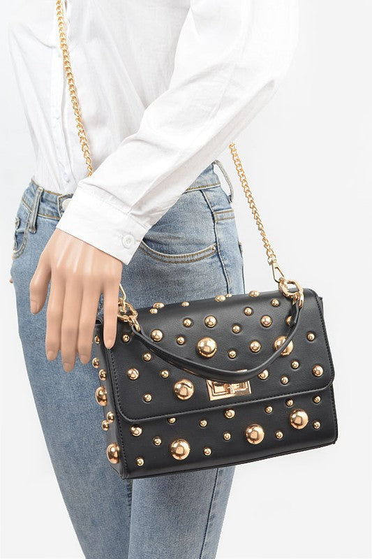“Infinity Stones” Top Handle Swing Bag
