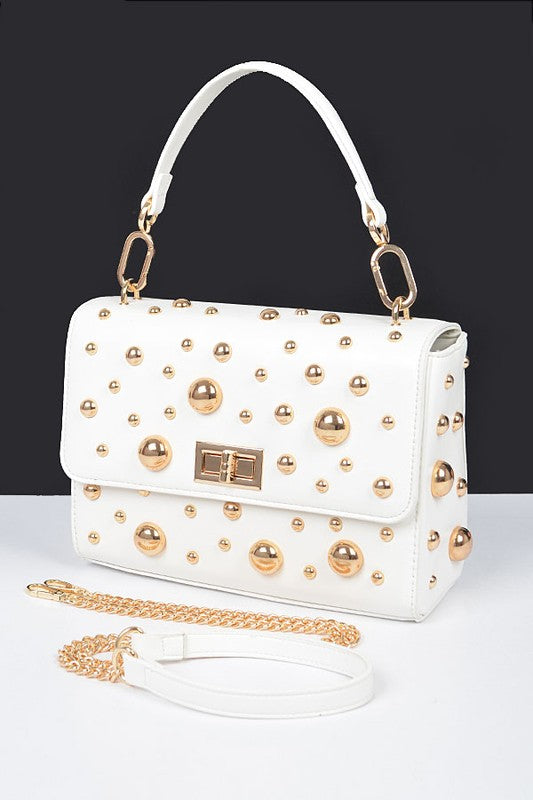 “Infinity Stones” Top Handle Swing Bag