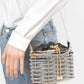 “Touring The City” Basket Box Clutch