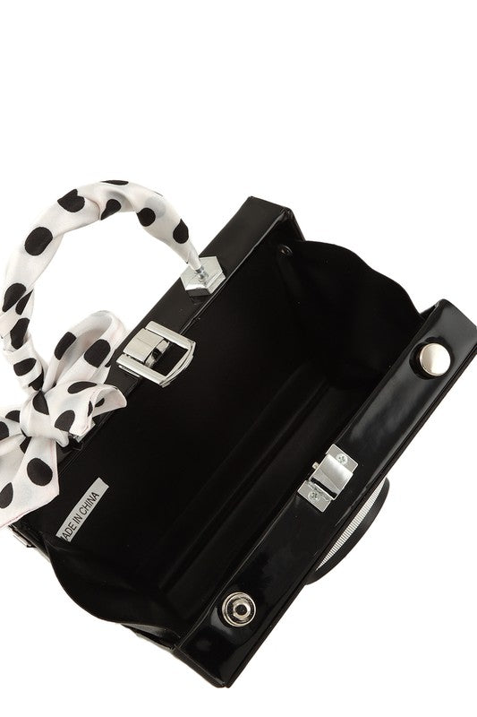“Polaroid Princess” Clutch Bag