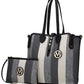 “Juliana” Tote & Wristlet