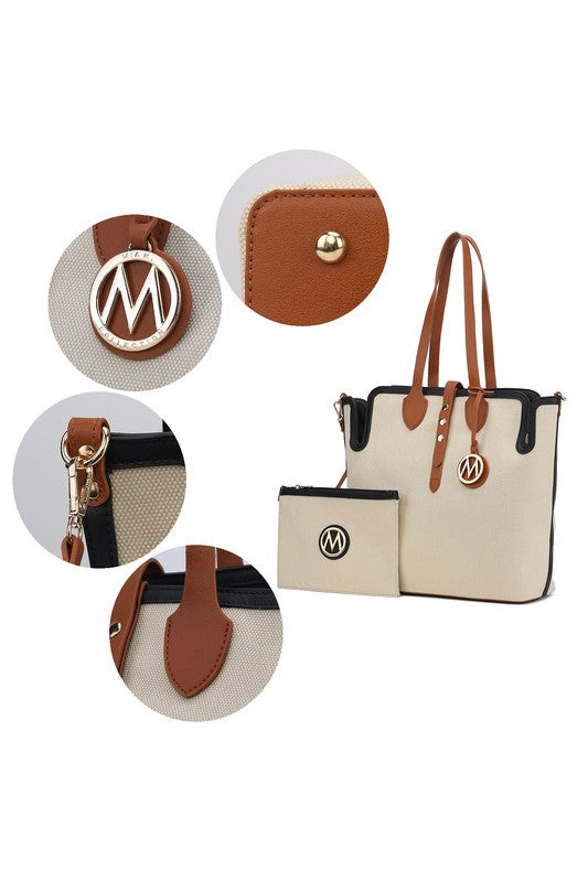 “Juliana” Tote & Wristlet