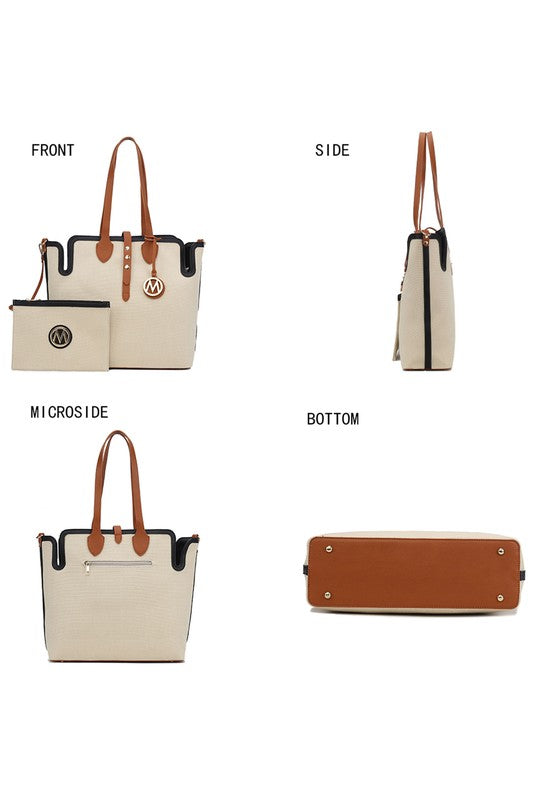 “Juliana” Tote & Wristlet