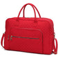 “Jayla” Quilted Duffle Bag