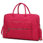 “Jayla” Quilted Duffle Bag