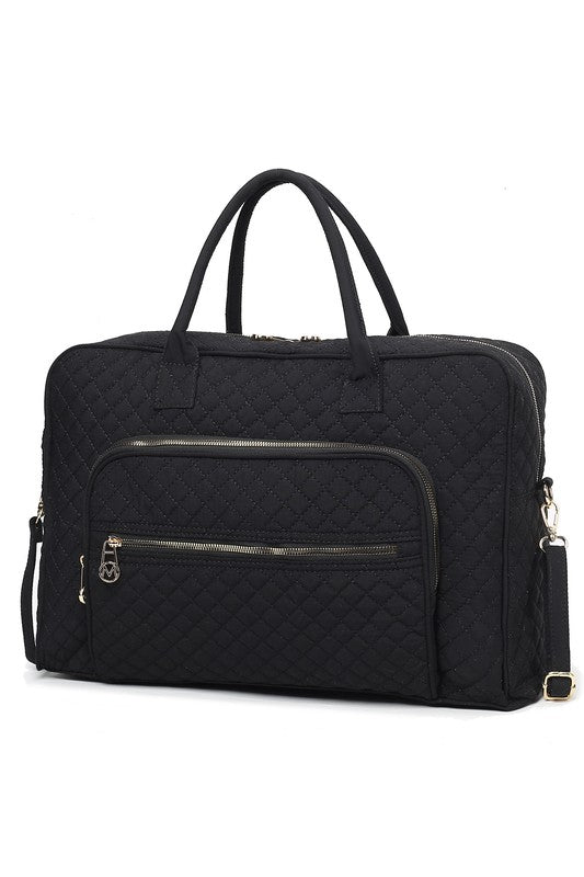“Jayla” Quilted Duffle Bag