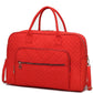 “Jayla” Quilted Duffle Bag