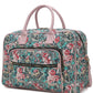 “Jayla” Botanical Pattern Duffle Bag