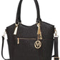 “Hazel” Vegan Leather Tote