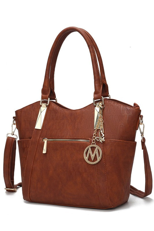 “Hazel” Vegan Leather Tote