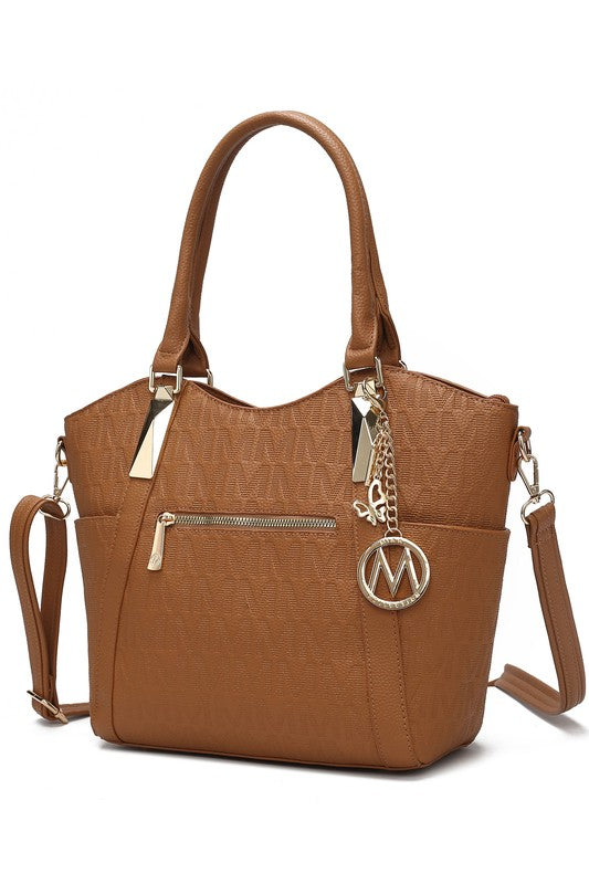 “Hazel” Vegan Leather Tote