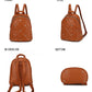 Hayden with Studs Women's Backpack