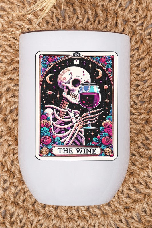 The Wine Card Skeleton Wine Cup