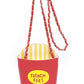 French Fries Crossbody Swing Clutch