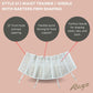 Waist Trainer / Girdle with Garters Firm Shaping
