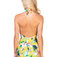 MUSTARD TROPICAL MULTI LOOKS ONE PIECE