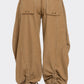 Relaxed Cargo Denim Pants
