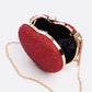 “Heart On Ice” Heart Clutch