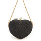 “Heart On Ice” Heart Clutch