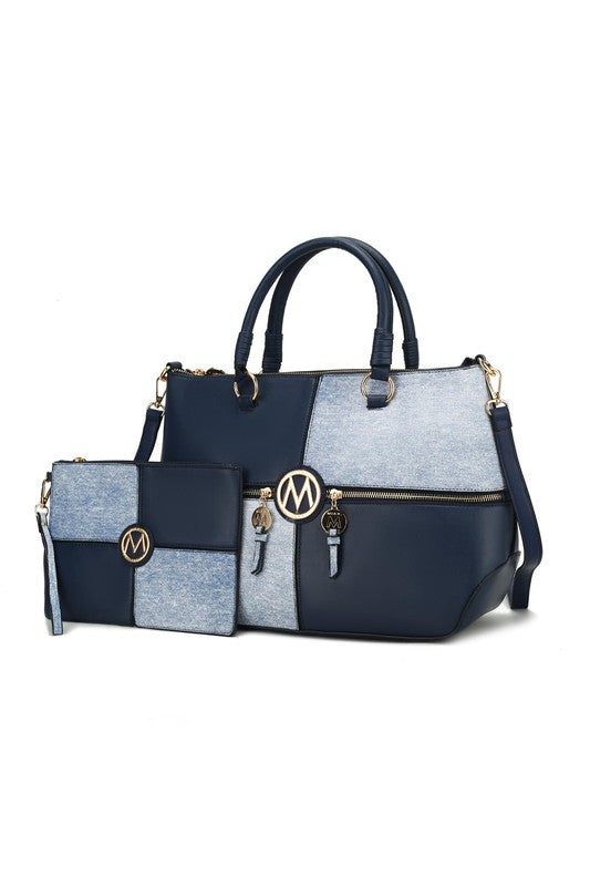 MKF Maji Women's Satchel Bag & wristlet