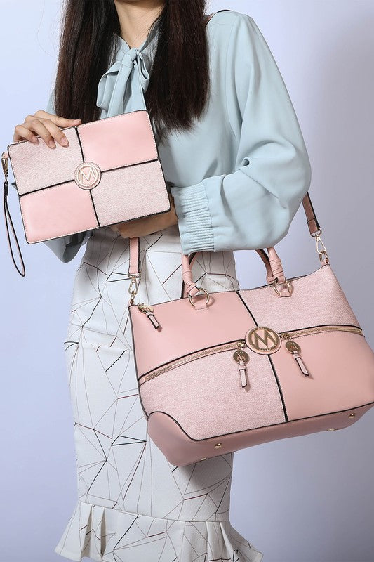 MKF Maji Women's Satchel Bag & wristlet