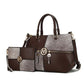 MKF Maji Women's Satchel Bag & wristlet