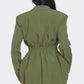 Tailored Utility Blazer Dress