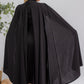 The Stella Cape Midi Dress - Black