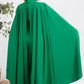 The Stella Cape Midi Dress - Green
