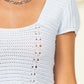 “Daydream” Lace-Up Top