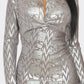Business Chic Long Sleeve Bandage Dress