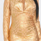 Business Chic Long Sleeve Bandage Dress