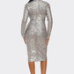 Business Chic Long Sleeve Bandage Dress