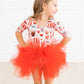 Puppy Love 3/4 Sleeve Tutu Leotard