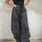 Relaxed Cargo Denim Pants