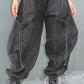 Relaxed Cargo Denim Pants