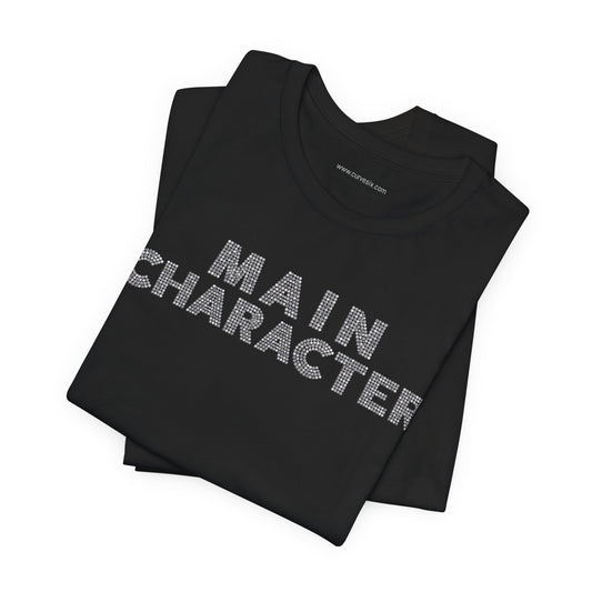 MAIN CHARACTER | T-Shirt (SLV letters)