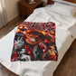 “Chris Breezy” Velveteen Plush Blanket
