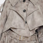Cropped Trench Set