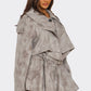 Cropped Trench Set