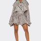 Cropped Trench Set