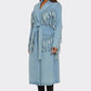 Fringed Denim Trench