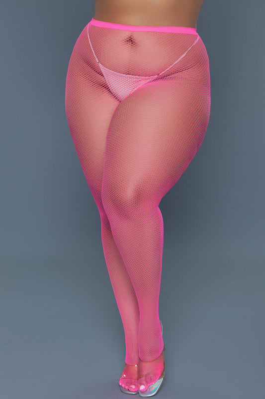 “Up All Night” Hot Pink Pantyhose