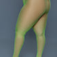 “Up All Night” Fishnets - Green