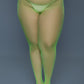 “Up All Night” Fishnets - Green
