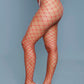 “Can't Back Down V2” Fishnets - Red