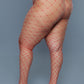 “Can't Back Down V2” Fishnets - Red