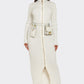 Ribbed Knit Utility Midi Dress
